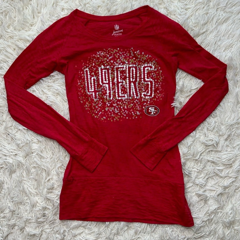 49ers long sleeve shirt